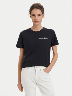 Beverly Hills Polo Club Beverly Hills Polo Club Camiseta P-SS26W-TS085 Azul marino Regular Fit