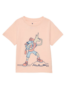 Aulp Aulp T-Shirt Timon Κοραλλί Regular Fit