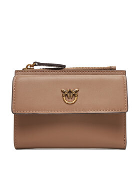 PINKO Peňaženka PINKO Compact Wallet AI 25-26 PCPL 103612 A29Q Béžová