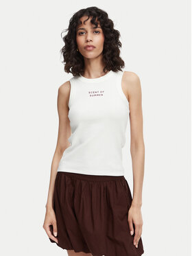 Vero Moda Vero Moda Top Nira 10341982 Blanco Slim Fit