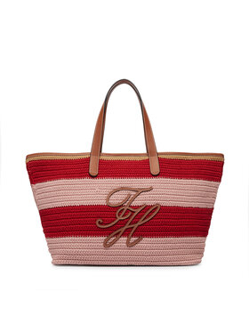 Tommy Hilfiger Táska Tommy Hilfiger Th Nautical Tote Crochet Str AW0AW18816 Színes
