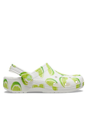 Crocs Şlapi Crocs Classic Fresh Fruits Clog 211008 Alb
