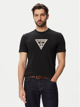 Guess Guess Футболка M6YI40 K4226 Чорний Slim Fit