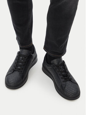HUGO Sneakersy HUGO Neston Tenn 50563582 Czarny