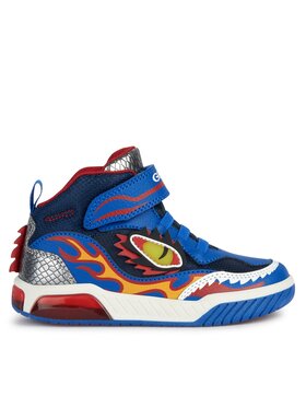 Geox Sneakersy Geox J Inek Boy J369CD 0FEFU C0833 DD Tmavomodrá
