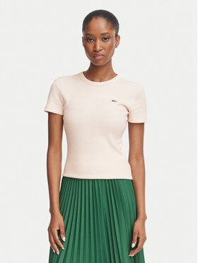 Lacoste Lacoste Camiseta TF5538 Rosa claro Slim Fit