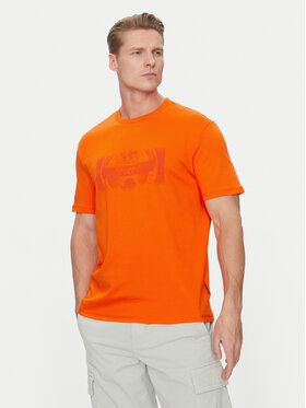 Napapijri Napapijri T-shirt S-Vanni NP0A4IEA Narančasta Regular Fit
