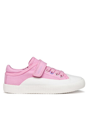 Geox Sneakers aus Stoff Geox J Tippeste Girl J65N3A 00010 C8006 M Rosa
