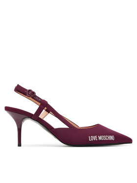 LOVE MOSCHINO Туфлі на шпильці LOVE MOSCHINO JA10267G1NIMX55641 Бордовий
