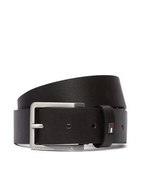 Tommy Hilfiger Pánský pásek Tommy Hilfiger Olivier 3.5 Ext AM0AM13755 Hnědá