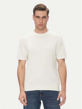 Calvin Klein Calvin Klein Camiseta Supima LV04LC333G Écru Regular Fit
