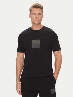 HUGO HUGO Футболка Dusplit 50542784 Чорний Regular Fit