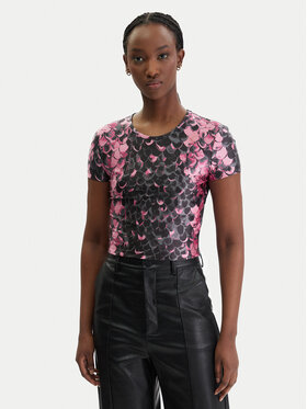 Versace Jeans Couture Versace Jeans Couture Camiseta 80HAH602 JS552 Rosa Slim Fit