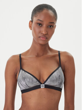 HUGO HUGO Bralette Plisse 50549909 Plata