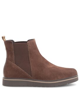 Lasocki Členková obuv s elastickým prvkom Lasocki WI16-DADA-03 Hnedá