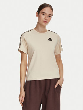 Kappa Kappa Футболка 371U6WW Бежевий Regular Fit