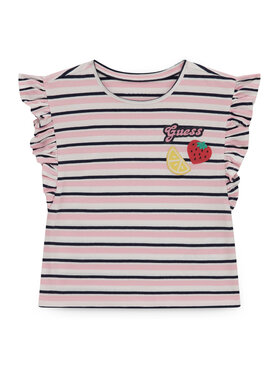 Guess Guess Футболка K6GI09 K9NE4 Рожевий Regular Fit