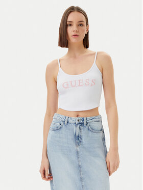 Guess Guess Топ V5GP16 K8RT2 Білий Regular Fit