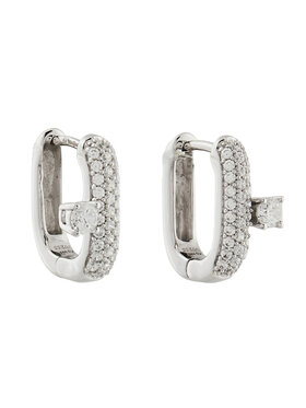 Guess Náušnice Guess JSBE04 548JW Strieborná