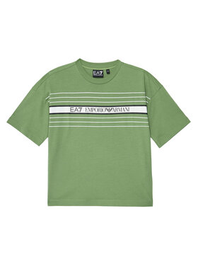 EA7 Emporio Armani EA7 Emporio Armani Camiseta 7B000069 AF10378 U7203 Verde Relaxed Fit