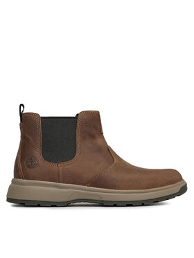 Timberland Jātnieku stila puszābaki Timberland Atwells Ave Chelsea TB0A5R8Z2541 Brūns