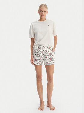 Tommy Hilfiger Tommy Hilfiger Pijama UW0UW05760 Beis Regular Fit