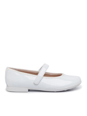 Geox Baleríny Geox J Plie' A J0255A 000HH C1000 S Bílá