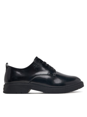 Calvin Klein Κλειστά παπούτσια Calvin Klein Low Cut Lace-Up Shoe V3X4-83494-1453 D Μαύρο