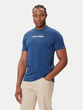 Calvin Klein Jeans Calvin Klein Jeans Camiseta Glitched Logo LV04RC858G Azul Regular Fit