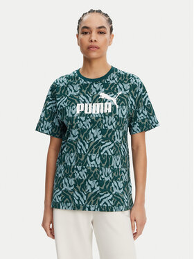 Puma Puma T-shirt Ess Graphic 685070 Verde Loose Fit