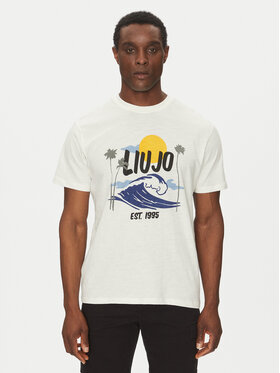 Liu Jo Liu Jo Футболка QA5274 J7734 Білий Regular Fit