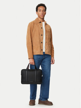 Tommy Hilfiger Laptoptáska Tommy Hilfiger Th Textured Computer Bag AM0AM14726 Fekete