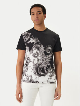 Versace Jeans Couture Versace Jeans Couture Camiseta 80GAH6SB JS541 Negro Slim Fit