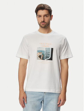 Jack & Jones Jack & Jones Camiseta Norrebro Photo 12291022 Blanco Regular Fit
