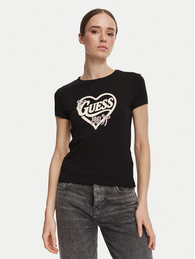 Guess Guess Camiseta V6YI09 K4276 Negro Slim Fit