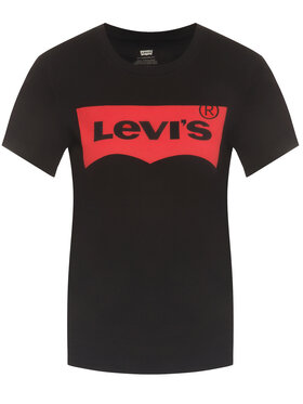 Levi's® Levi's T-Shirt The Perfect Graphic Tee 17369-0201 Μαύρο Regular Fit