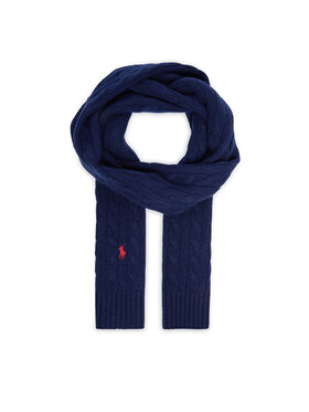 Polo Ralph Lauren Šál Polo Ralph Lauren 449959345002 Tmavomodrá