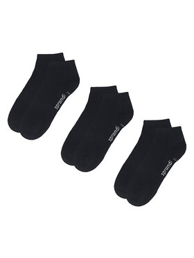 Sprandi Krátke ponožky Sprandi 0MB-003-AW23 (3-pack) Čierna