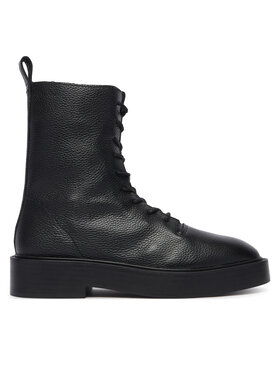 Calvin Klein Bakancs Calvin Klein Conc Welt Lace Up Boot Lth HW0HW03209 Fekete