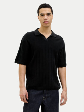 Jack & Jones Jack & Jones Поло Varenna 12272578 Чорний Relaxed Fit