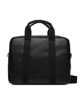 Calvin Klein Portatīvā datora soma Calvin Klein Cargo Laptop Bag LV04D3272G Melns