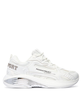 Plein Sport Sneakersy Plein Sport Pegasus Project SAFS USC0935 STE003N Bílá