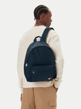 Tommy Jeans Rucsac Tommy Jeans Tjm Ess Daily Dome Backpack AM0AM13726 Bleumarin