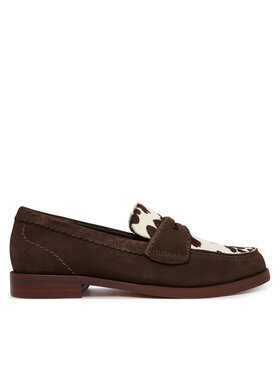 Clarks Loaferke Clarks Straven Edge 26186597 Rjava