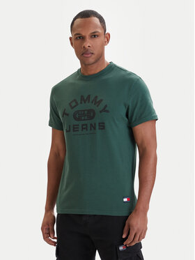 Tommy Jeans Tommy Jeans Camiseta DM0DM22551 Verde Regular Fit