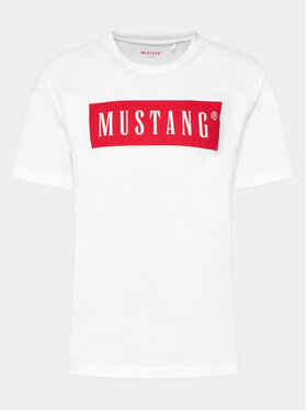 Mustang Mustang Футболка 1014749 Білий Regular Fit
