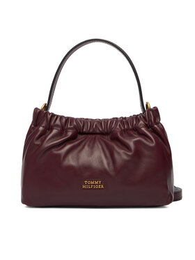 Tommy Hilfiger Soma Tommy Hilfiger Soft Leather Mini Crossover AW0AW18306 Bordo