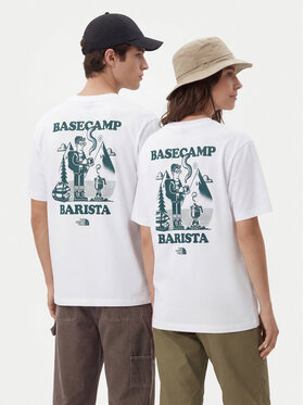 The North Face The North Face Camiseta NF0A8JAA Blanco Relaxed Fit
