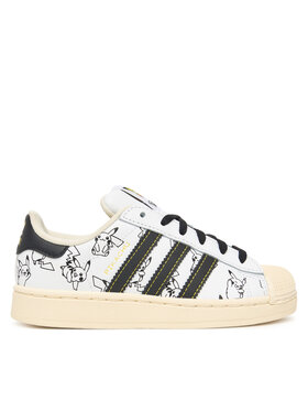 adidas Sneakers adidas Pokemon Superstar II KJ5612 Alb