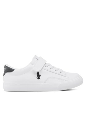 Polo Ralph Lauren Sneakersy Polo Ralph Lauren Theron V Ps RF104104 Biela